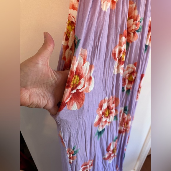Pinkblush Lavender Floral Maxi Dress - Picture 2 of 5